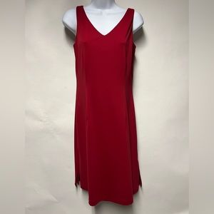 GAP SLEEVELESS CASUAL ALINE DRESS KNEE LENGTH SIDE SLITS FLAWLESS CONDITION